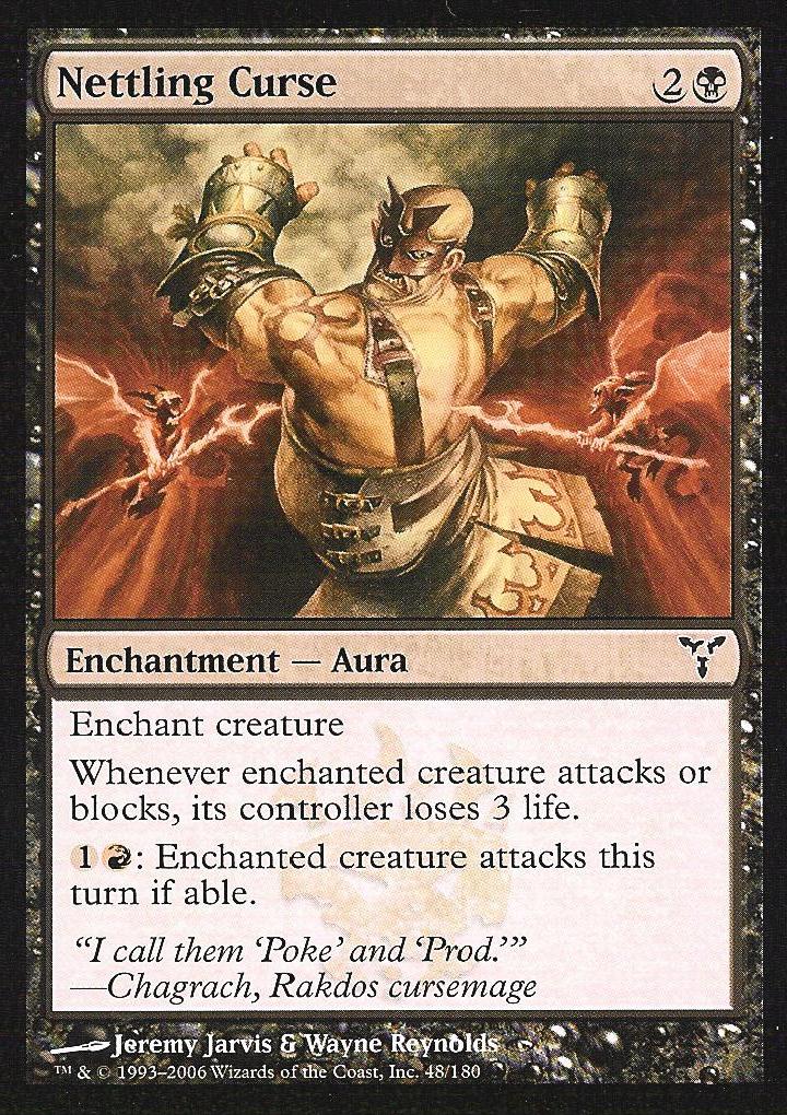 Nettling Curse (Dissension) Near Mint Foil