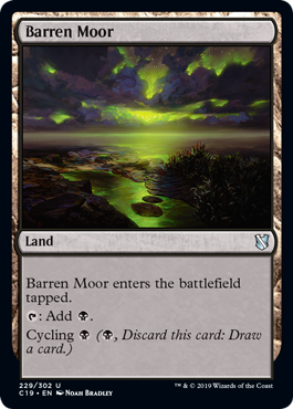 Barren Moor (Commander 2019) Near Mint