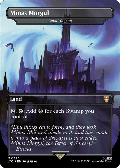 Minas Morgul - Cabal Coffers (Surge Foil) (Commander: The Lord of the Rings: Tales of Middle-earth) Near Mint