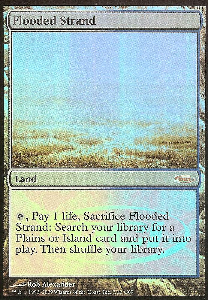 Flooded Strand (Judge Foil Promo) (Promotional Cards) Near Mint Foil