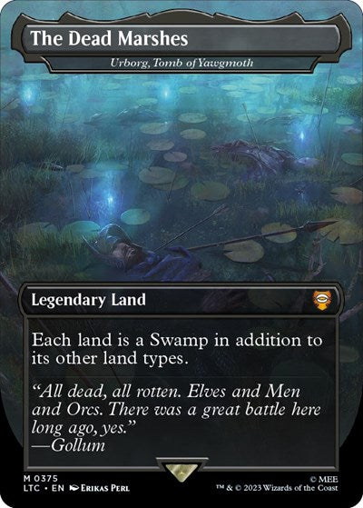 The Dead Marshes - Urborg, Tomb of Yawgmoth (Commander: The Lord of the Rings: Tales of Middle-earth) Near Mint