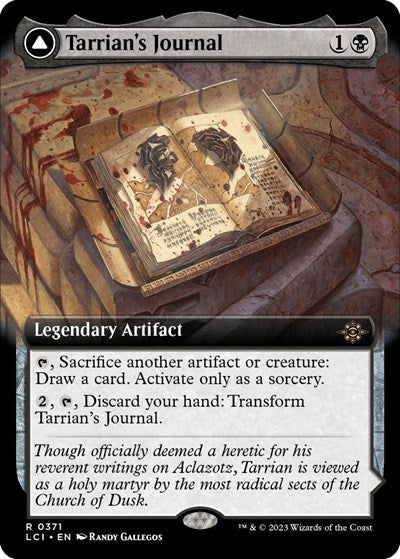 Tarrian's Journal (Extended Art) (The Lost Caverns of Ixalan) Near Mint