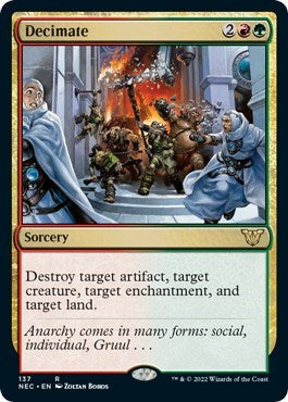 Decimate (Commander: Kamigawa: Neon Dynasty) Near Mint