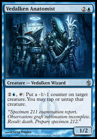 Vedalken Anatomist (Mirrodin Besieged) Near Mint