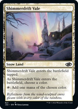 Shimmerdrift Vale (Jumpstart 2022) Near Mint