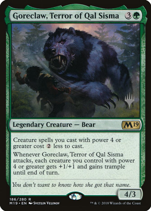 Goreclaw, Terror of Qal Sisma (Promo Pack) Near Mint