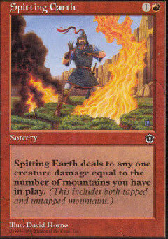 Spitting Earth (Portal Second Age) Near Mint
