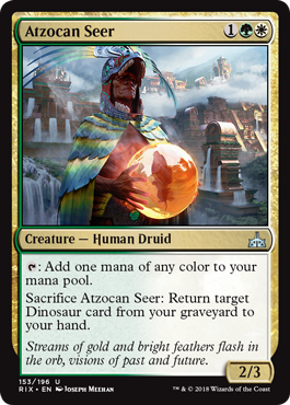 Atzocan Seer (Rivals of Ixalan) Near Mint