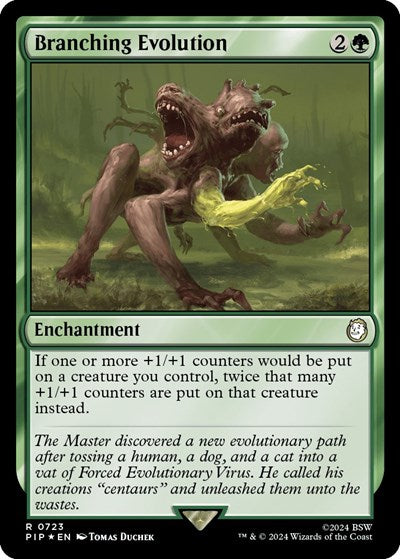 Branching Evolution (Surge Foil) (Universes Beyond: Fallout) Near Mint
