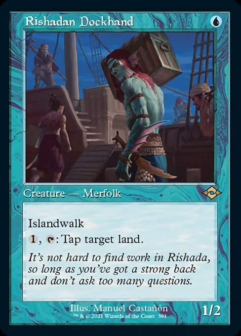 Rishadan Dockhand (Retro Frame) (Modern Horizons 2) Near Mint