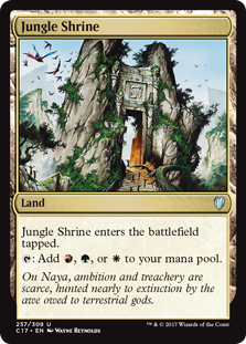 Jungle Shrine (Commander 2017) Near Mint