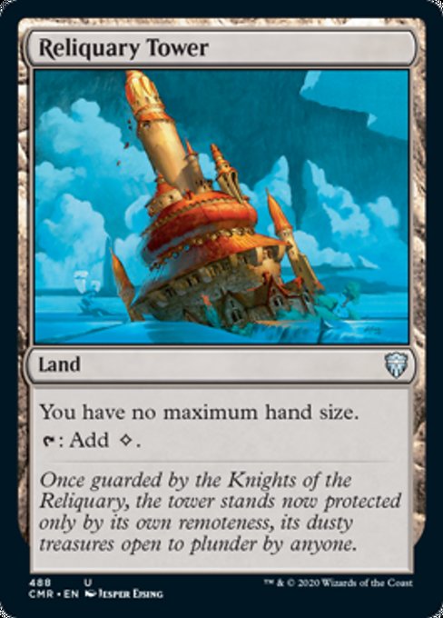 Reliquary Tower (Commander 2020 Commander Legends) Near Mint