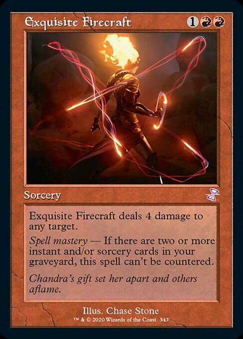 Exquisite Firecraft (Time Spiral Remastered) Near Mint