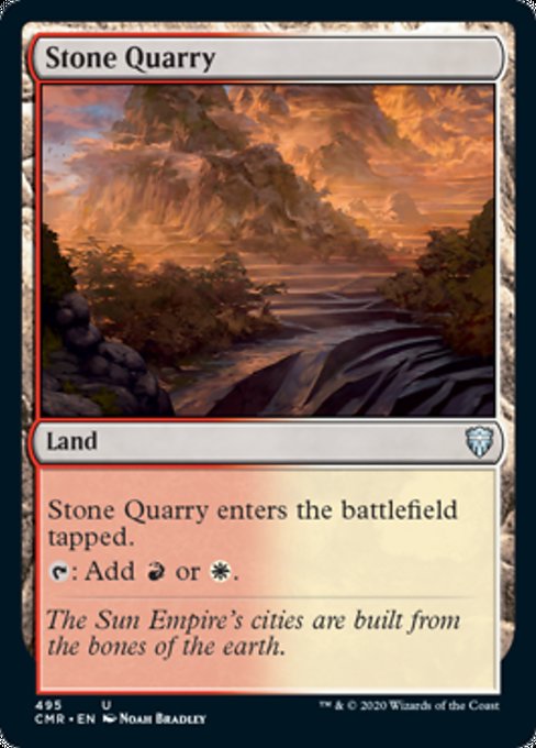 Stone Quarry (Commander 2020 Commander Legends) Near Mint