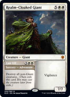 Realm-Cloaked Giant (Throne of Eldraine) Near Mint