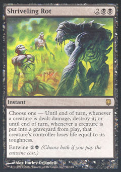 Shriveling Rot (Darksteel) Light Play Foil