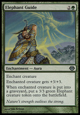 Elephant Guide (Duel Decks: Garruk vs Liliana) Near Mint
