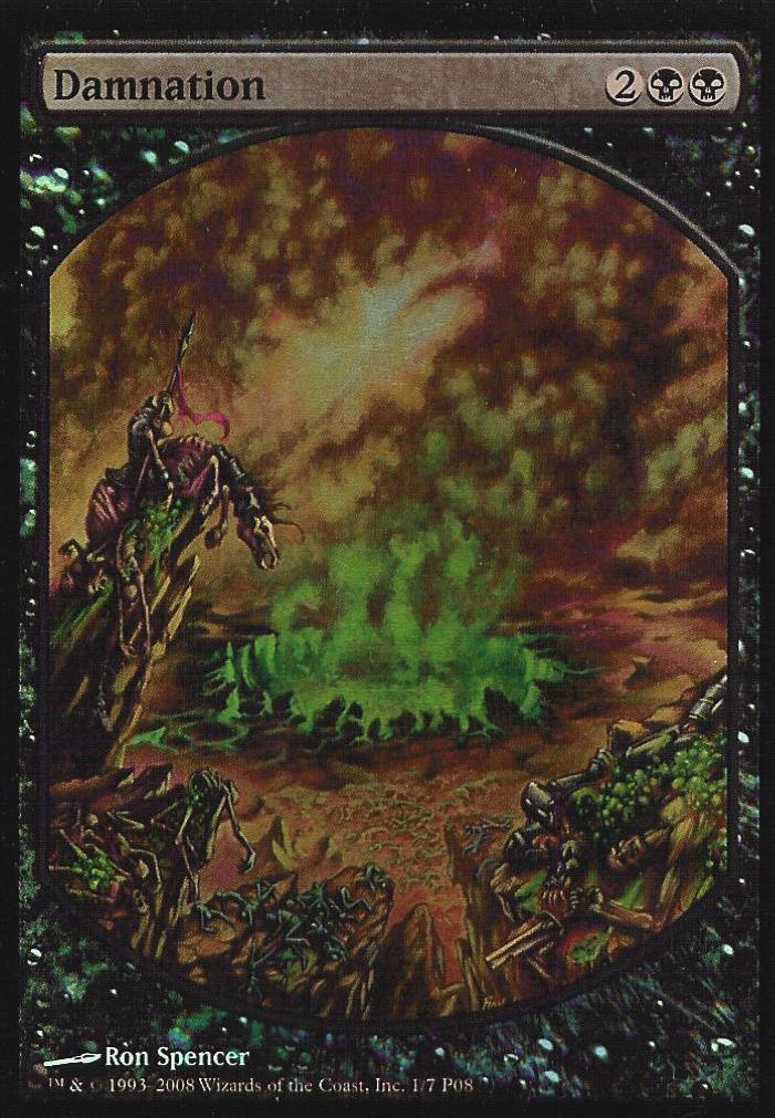 Damnation (Textless) (Promotional Cards) Near Mint Foil