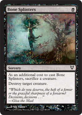 Bone Splinters (Avacyn Restored) Near Mint Foil