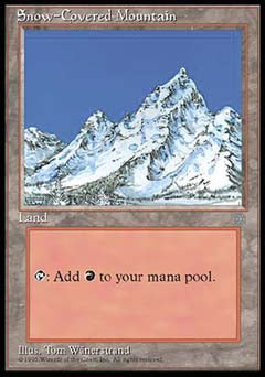 Snow-Covered Mountain (Ice Age) Near Mint