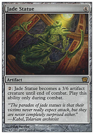 Jade Statue (9th Edition) Near Mint Foil Russian