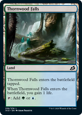 Thornwood Falls (Ikoria: Lair of Behemoths) Near Mint Foil