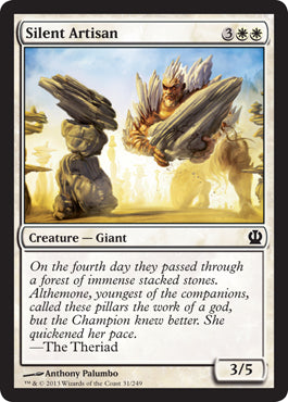 Silent Artisan (Theros) Near Mint Foil Japanese