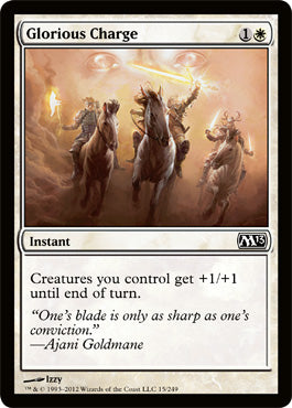 Glorious Charge (Magic 2013 Core Set) Near Mint Foil