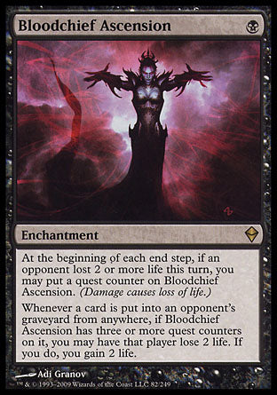 Bloodchief Ascension (Zendikar) Near Mint