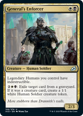 General's Enforcer (Ikoria: Lair of Behemoths) Near Mint Foil