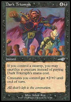 Dark Triumph (Nemesis) Near Mint Foil