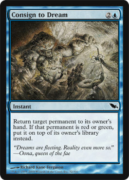 Consign to Dream (Shadowmoor) Near Mint Foil