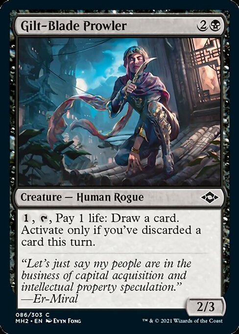 Gilt-Blade Prowler (Modern Horizons 2) Near Mint