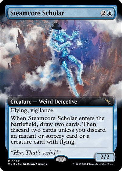 Steamcore Scholar (Extended Art) (Murders at Karlov Manor) Near Mint