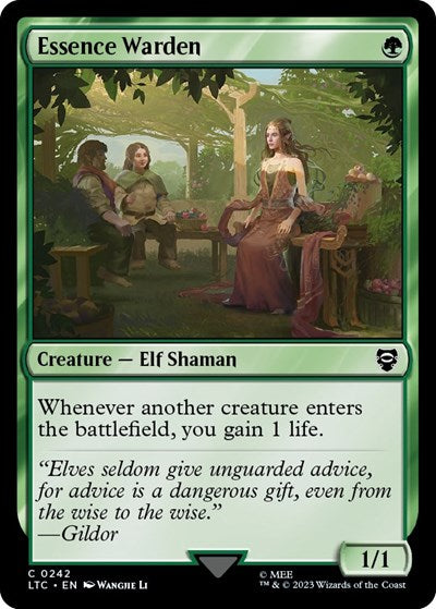 Essence Warden (Commander: The Lord of the Rings: Tales of Middle-earth) Near Mint