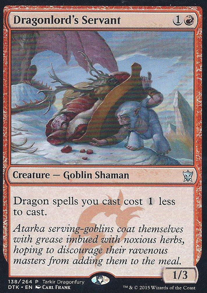 Dragonlord s Servant (Dragonfury) (Promotional Cards) Near Mint