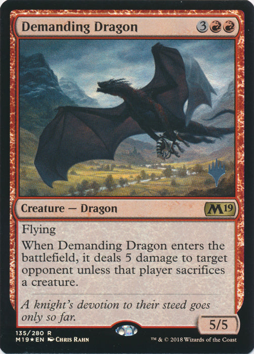 Demanding Dragon (Promo Pack) Near Mint