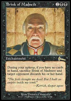 Brink of Madness (Urza's Legacy) Near Mint Foil