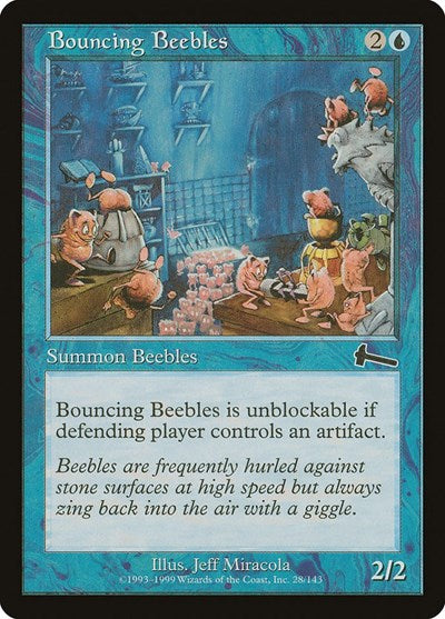 Bouncing Beebles (Urza's Legacy) Near Mint
