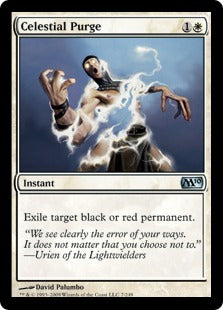 Celestial Purge (Magic 2010 Core Set) Near Mint Foil