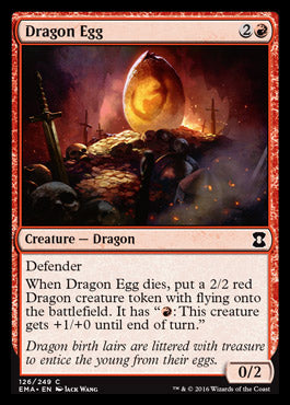 Dragon Egg (Eternal Masters) Near Mint Foil