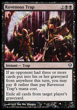 Ravenous Trap (Zendikar) Near Mint Foil