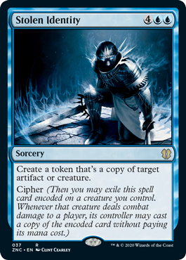 Stolen Identity (Commander 2020 Zendikar Rising) Near Mint