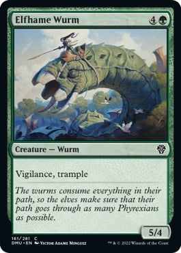 Elfhame Wurm (Dominaria United) Near Mint