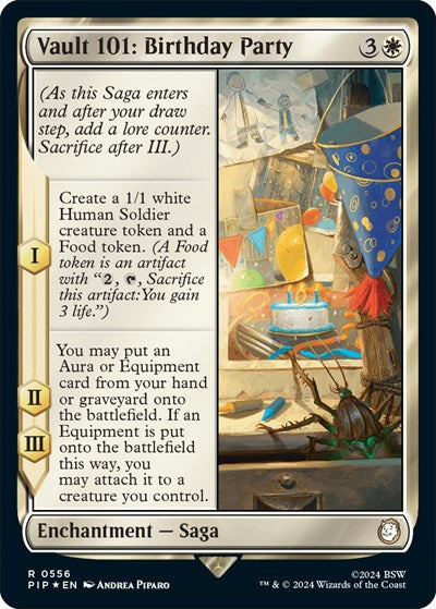 Vault 101: Birthday Party (Surge Foil) (Universes Beyond: Fallout) Near Mint