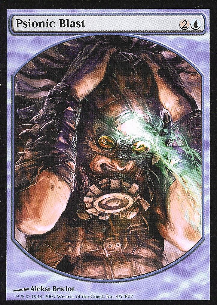 Psionic Blast (Textless) (Promotional Cards) Near Mint