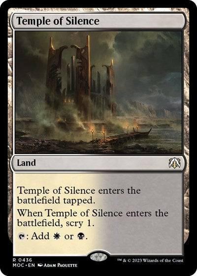 Temple of Silence (Commander: March of the Machine) Near Mint