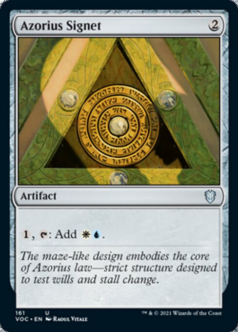 Azorius Signet (Commander 2021 Crimson Vow) Near Mint