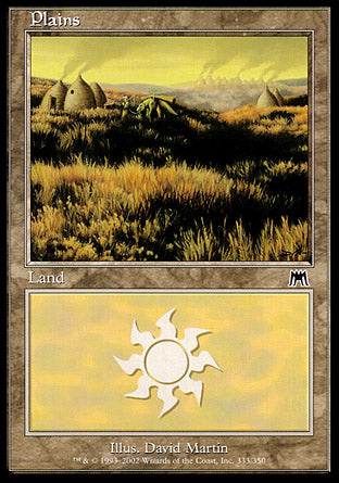 Plains (333) (Onslaught) Near Mint Foil