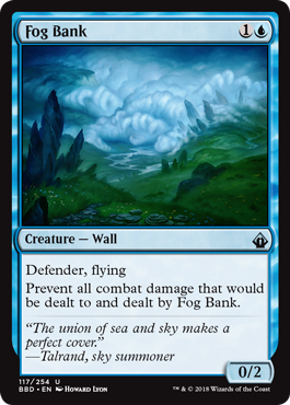 Fog Bank (Battlebond) Near Mint Foil